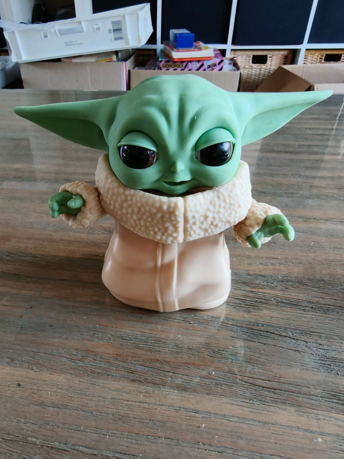 Star Wars The Mandalorian Grogu (Baby Yoda) figuur Hasbro, S, R, Ophalen of Verzenden, Zo goed als nieuw