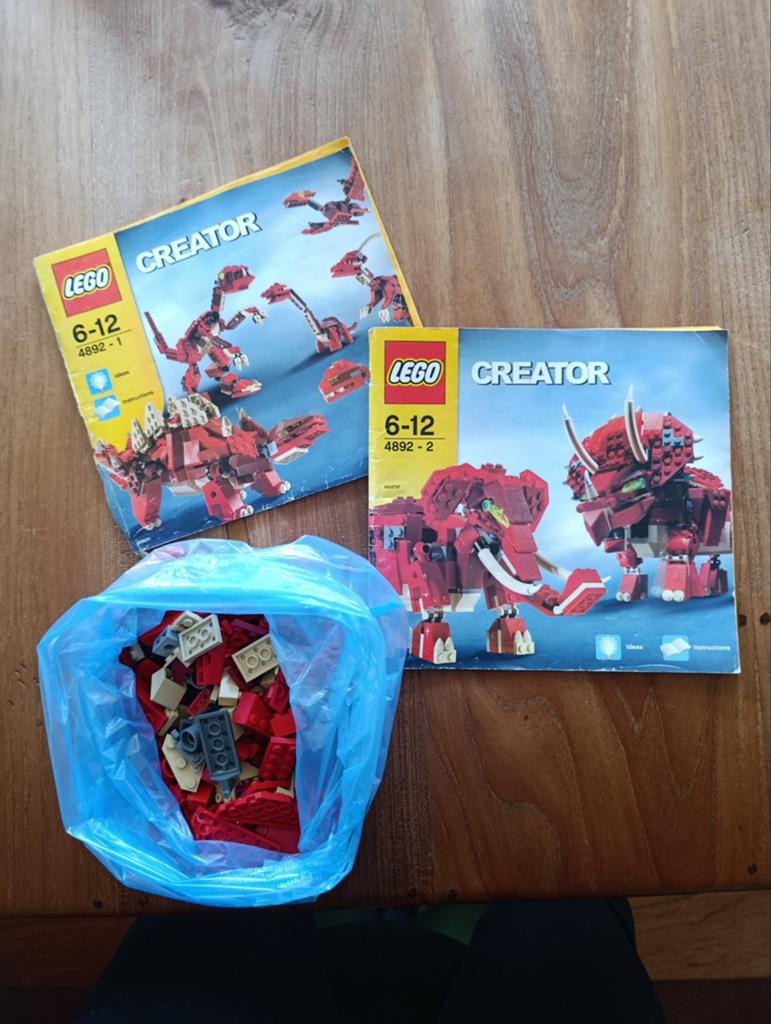 LEGO Creator 4892 - zie omschrijving, Kinderen en Baby's, Speelgoed | Duplo en Lego, Gebruikt, Lego, Compleet, Ophalen of Verzenden