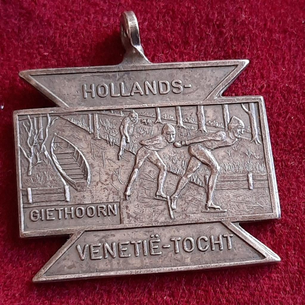 Schaatsen Medaille Hollands-Venetië Tocht Giethoorn
