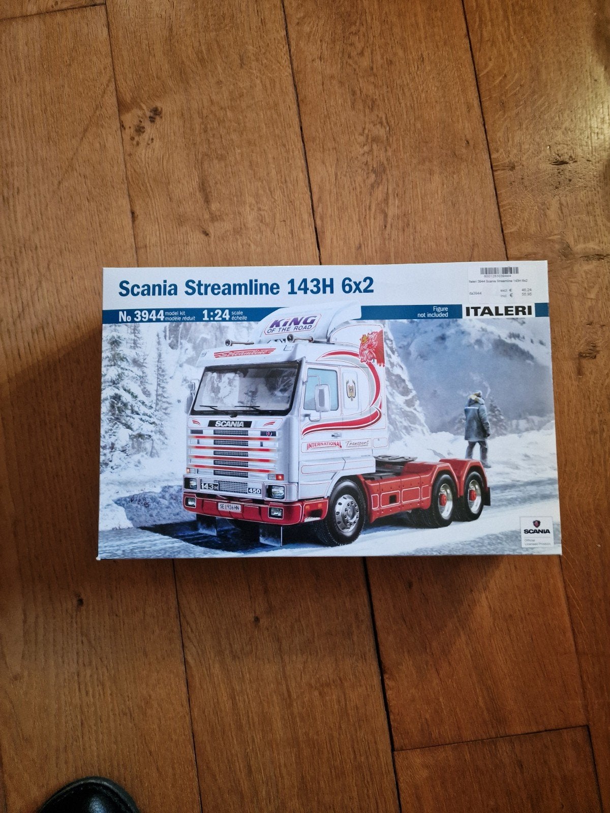 italeri scania 143 bouwpakket, Italeri, Groter dan 1:32, Nieuw, Ophalen of Verzenden