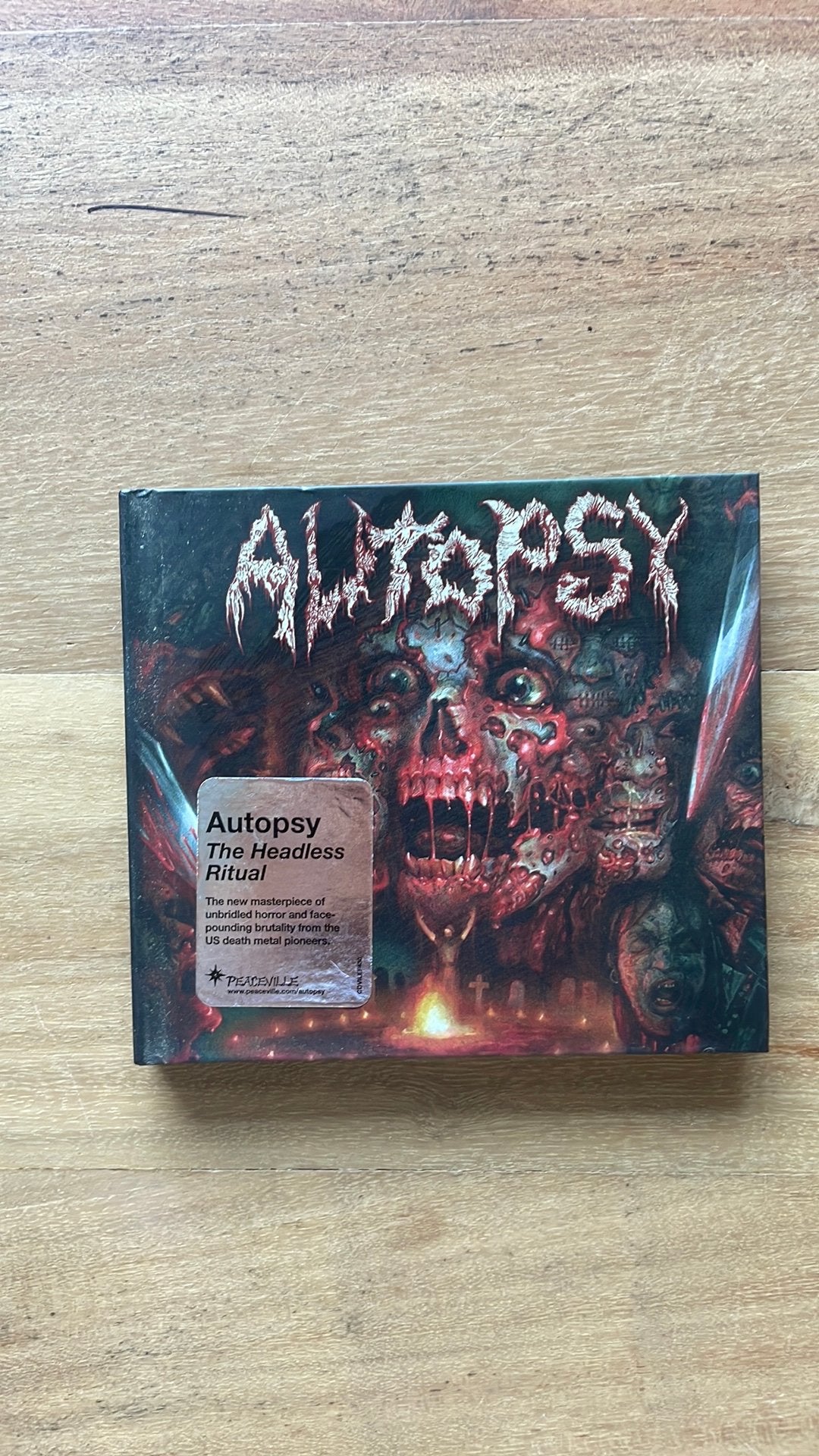 Autopsy - The Headless Ritual Limited Deluxe CD Mediabook, Cd's en Dvd's, Ophalen of Verzenden, Zo goed als nieuw