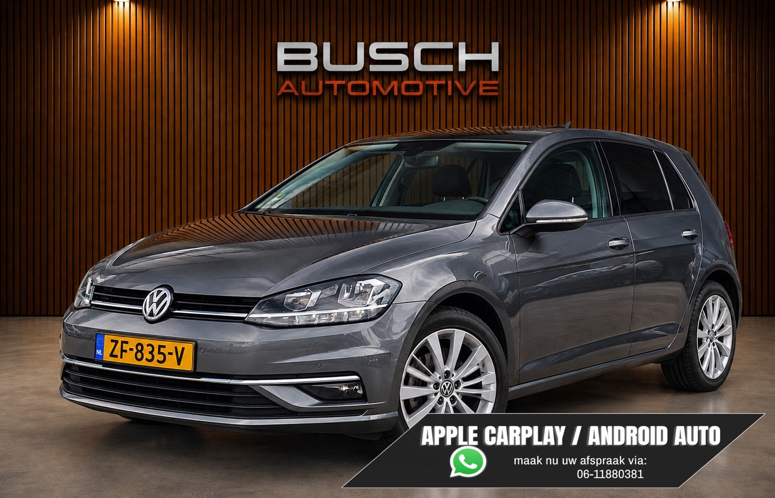Volkswagen Golf 1.0 TSI Trendline | CARPLAY | ACC | CAMERA |, Stof, Euro 6, 49 €/maand, Bedrijf