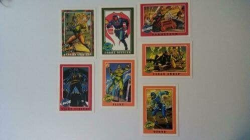 GI G.I. Joe Hasbro 1991 kaartjes plaatjes vintage IMPEL 2, Verzenden, Overige figuren, Zo goed als nieuw, Overige typen