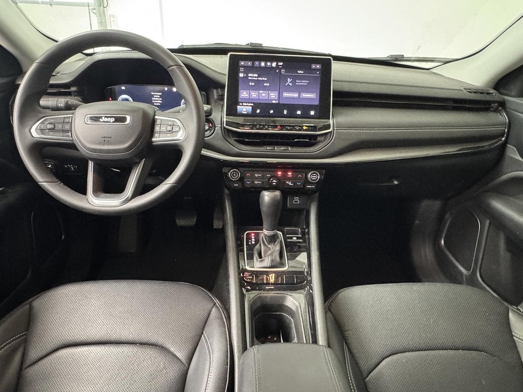 Jeep Compass 1.5T e-Hybrid Summit | Apple CarPlay / Android, Auto's, Jeep, Gebruikt, 4 cilinders, Met garantie (alle), Wit