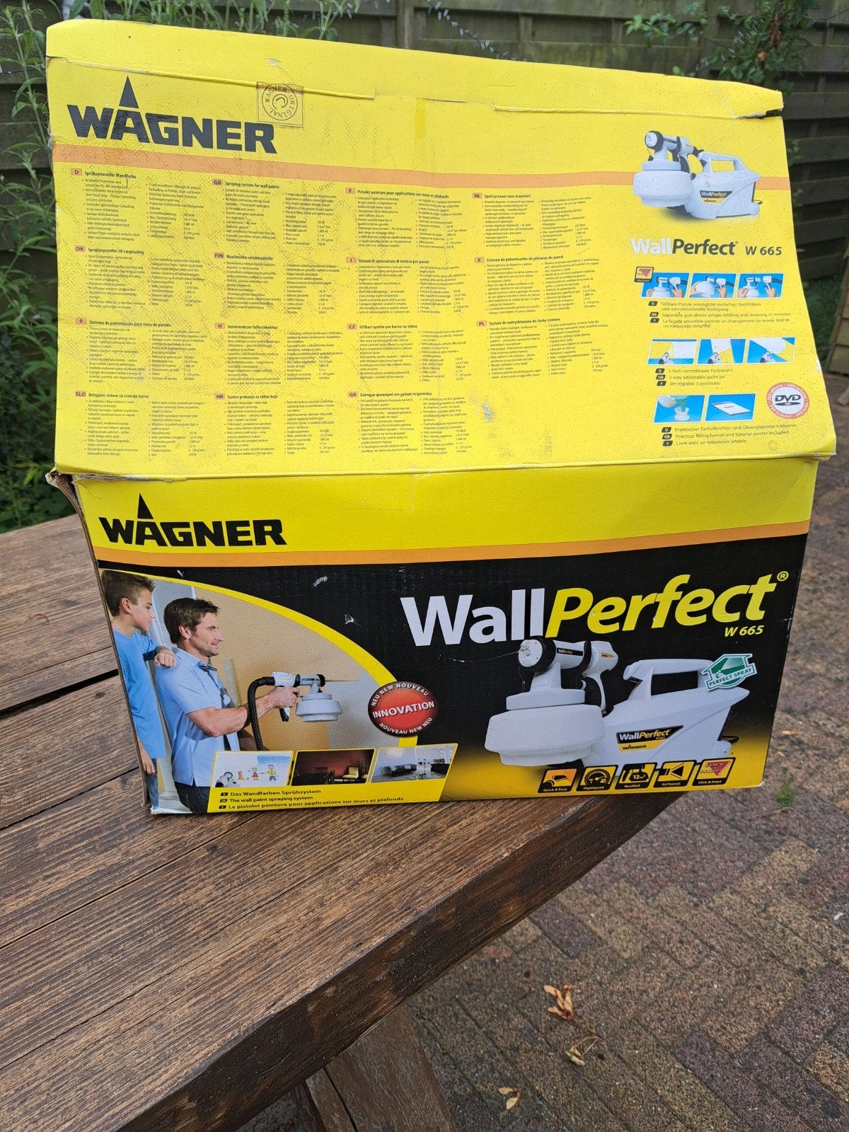 Wagner WallPerfect W 665 Verfspuit, Doe-het-zelf en Verbouw, Ophalen of Verzenden, Gebruikt, Verfspuit of Verfpomp