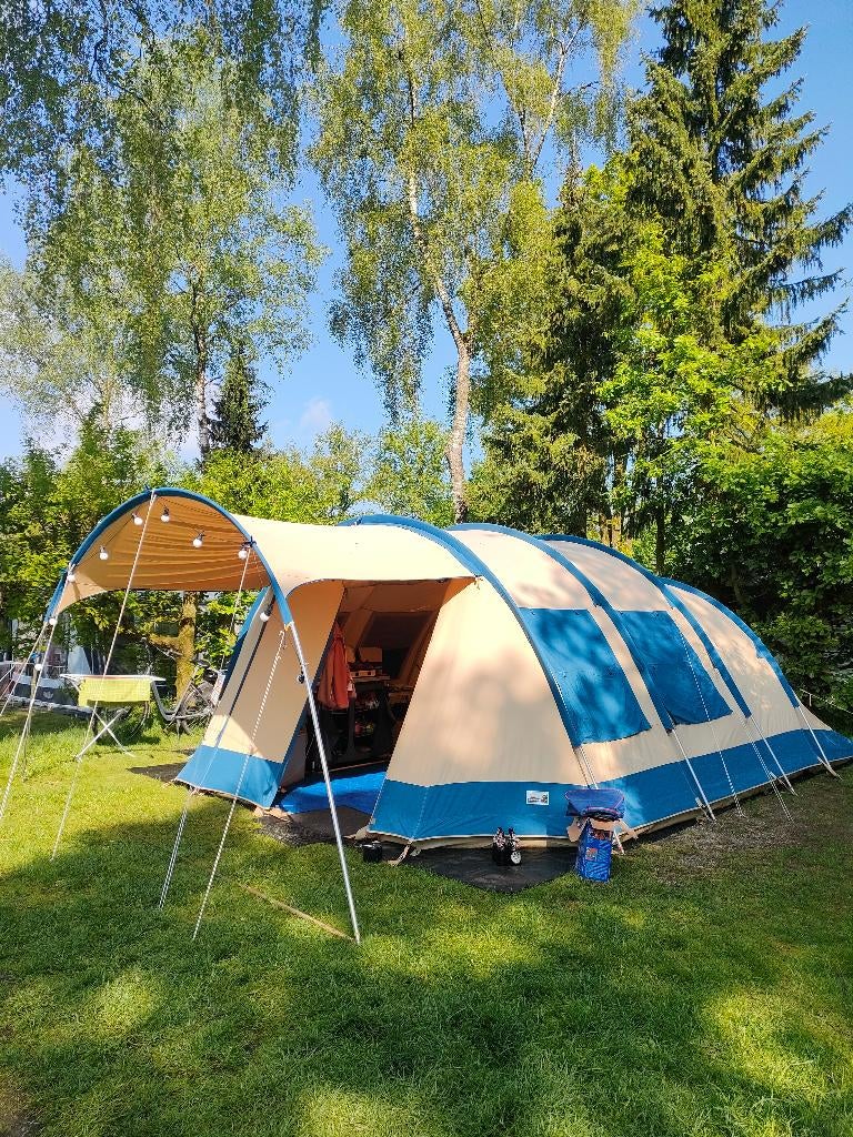 Tunneltent 6 persoons, Caravans en Kamperen, Tenten, Ophalen, Gebruikt