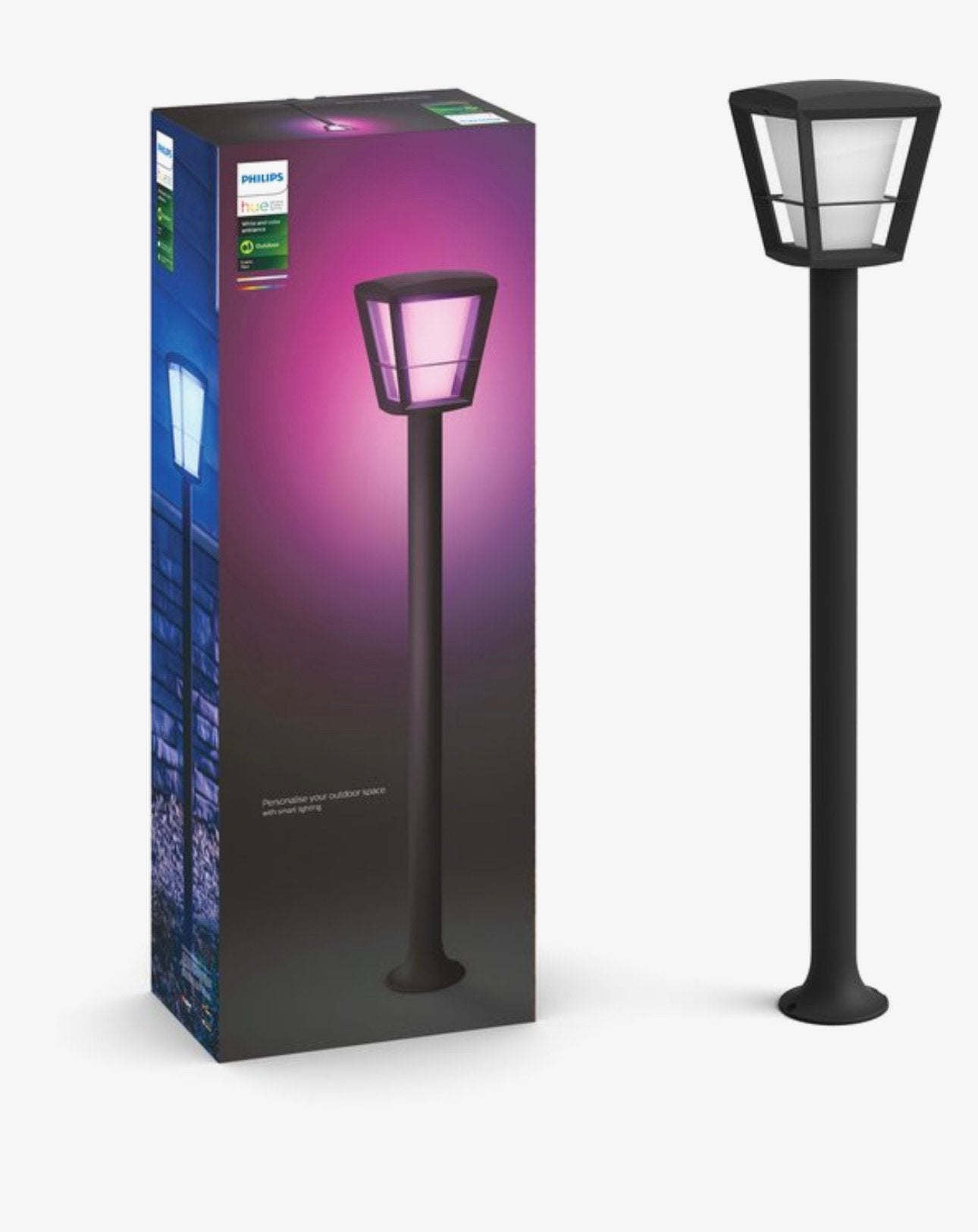 Philips Hue Econic Sokkelamp White & Color Buitenlicht, Ophalen, Nieuw