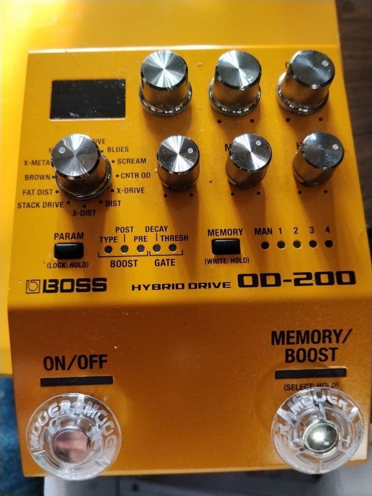Boss OD-200 Hybrid Drive Overdrive/Distortion Pedaal, Muziek en Instrumenten, Ophalen of Verzenden, Zo goed als nieuw, Volume