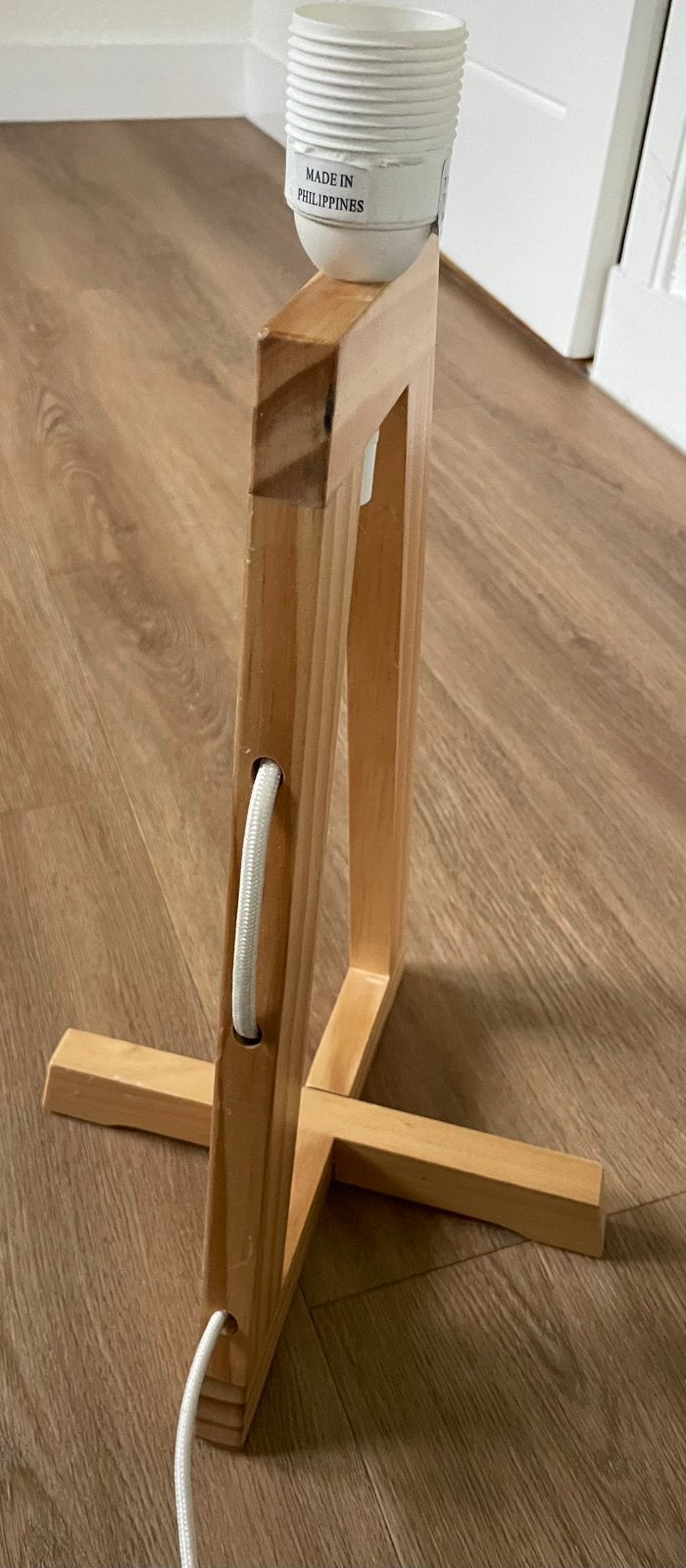 Japanse Tarogo tafellamp, Met schakelaar, Minimalistisch, Ophalen of Verzenden, Zo goed als nieuw