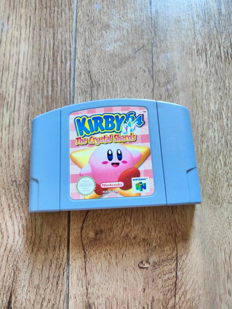 Nintendo 64 spel - Kirby 64 the Crystal Shards, Spelcomputers en Games, Games | Nintendo 64, Avontuur en Actie, 1 speler, Ophalen of Verzenden