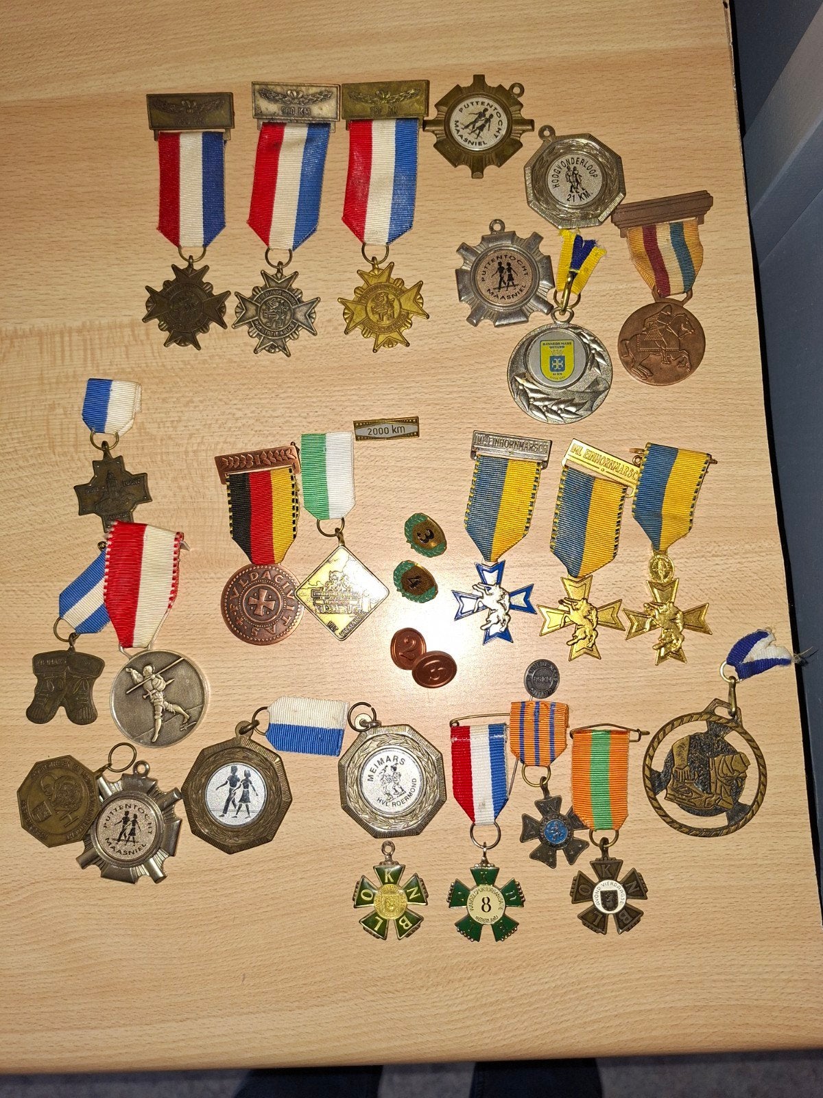 kleine verzameling wandelmedailles, Verzenden, Overige onderwerpen