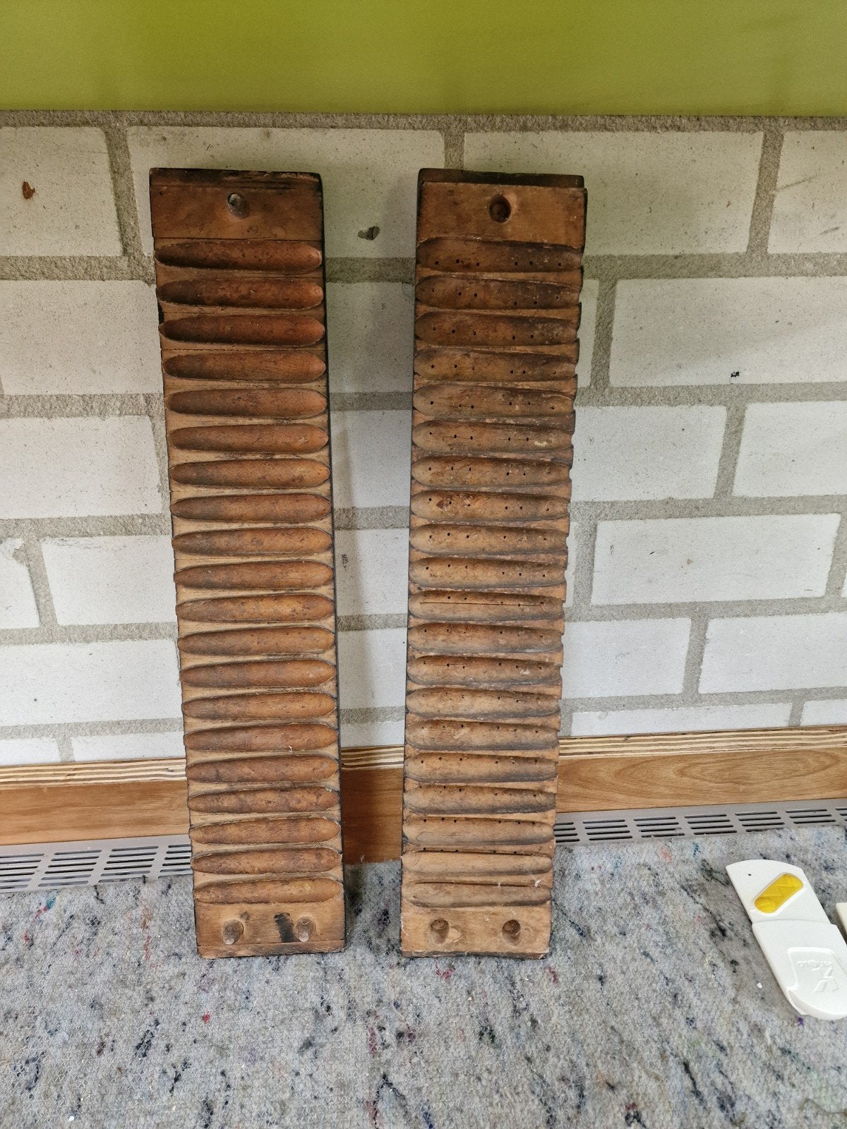 Oude sigaarmal - Antieke houten sigarenvorm, Antiek en Kunst, Ophalen of Verzenden