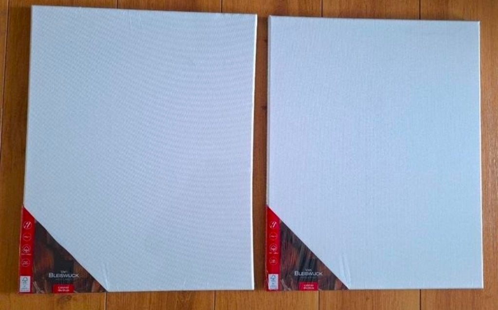 2 nieuwe schilderdoeken 40 x 50 cm, Hobby en Vrije tijd, Ophalen, Nieuw, Doek