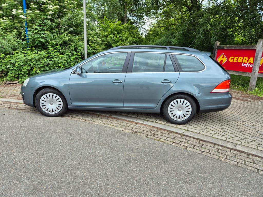 Volkswagen Golf 1.4 TSI 90KW Variant 2009 Groen, Auto's, Stof, 4 cilinders, 122 pk, Origineel Nederlands