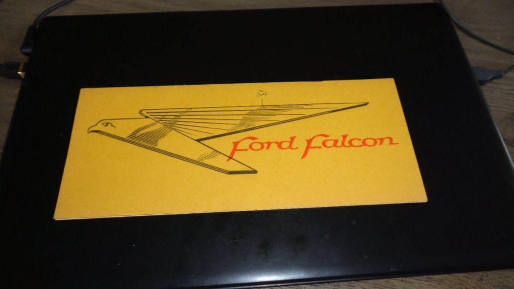 ZELDZAME USA Folder  FORD FALCON , jaren 60, Verzenden, Nieuw, Ford