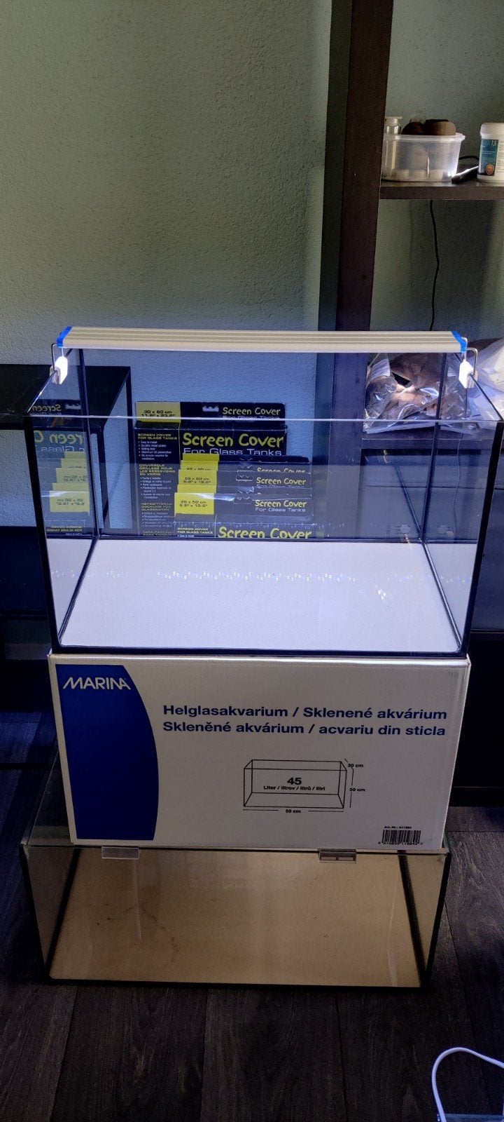 Verschillende aquaria, Dieren en Toebehoren, Ophalen, Nieuw, Verlichting of Verwarming