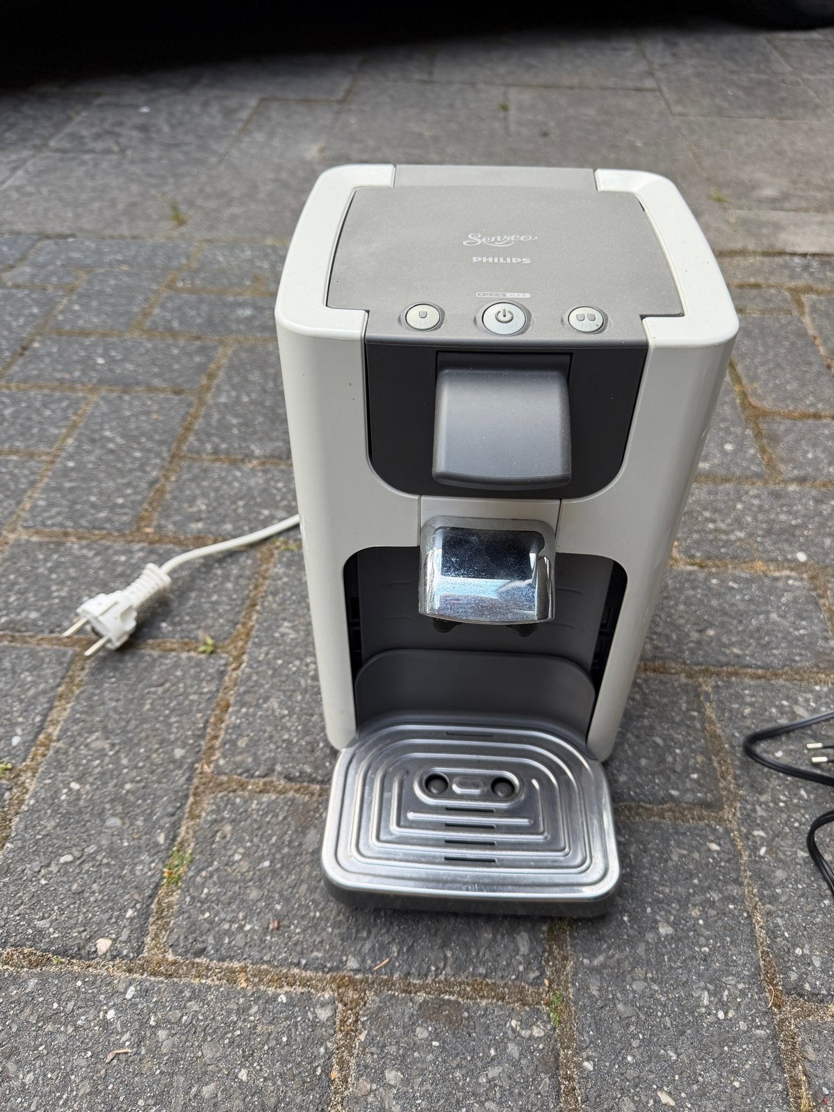 Philips Senseo Koffiezetapparaat - Wit/Grijs, Witgoed en Apparatuur, Ophalen, Koffiepads en cups, Gebruikt, Koffiemachine