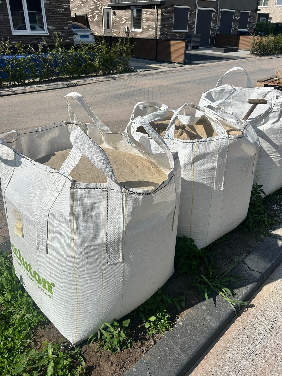 Ophoogzand bigbsgs, Tuin en Terras, Ophalen of Verzenden, Nieuw, Ophoogzand