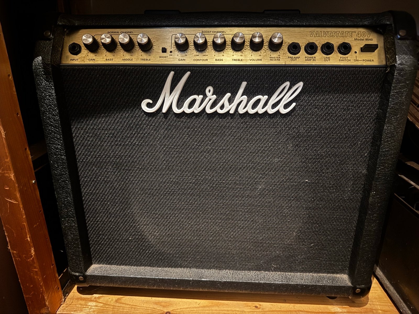 Marshall Valvestate 40V Model 8040 Gitaarversterker, Ophalen, Gebruikt, Gitaar, Minder dan 50 watt