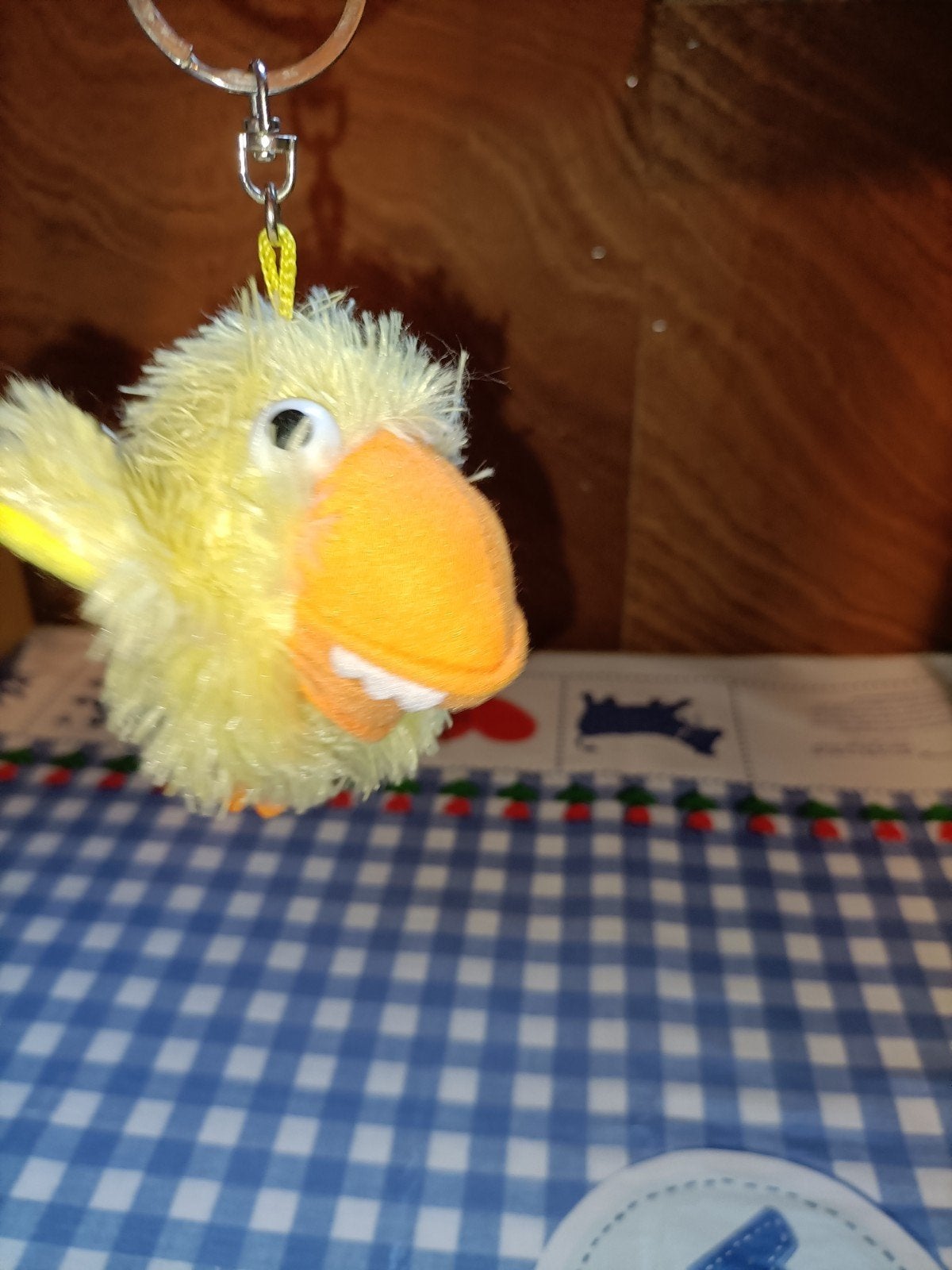 Croky sleutelhanger knuffeltje geel, Verzamelen, Ophalen of Verzenden, Zo goed als nieuw