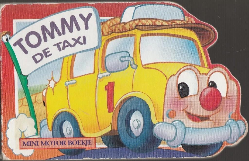 Tommy de taxi - Mini Motor Boekje"", Boeken, Kinderboeken | Baby's en Peuters, Ophalen of Verzenden, Zo goed als nieuw, 3 tot 4 jaar