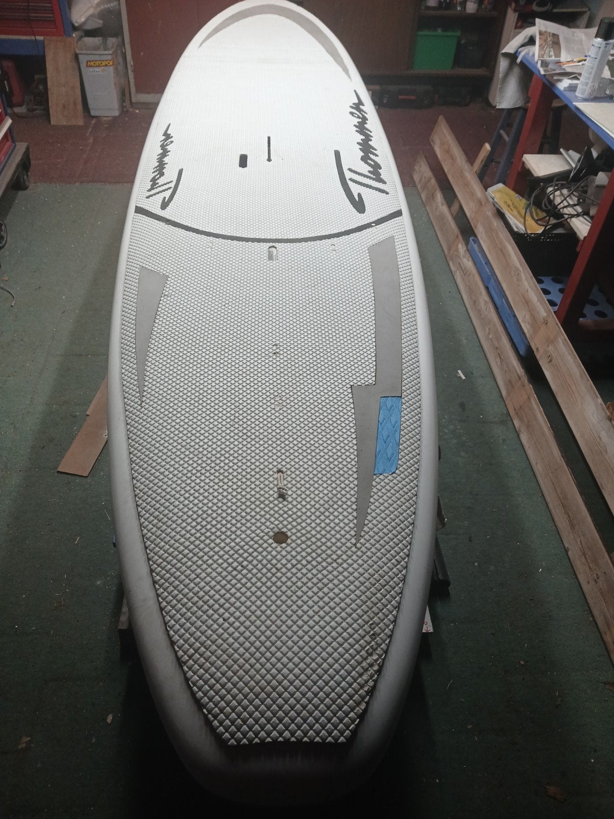 Sup hardboard 340 x 77 cm  'windsup' € 200,-