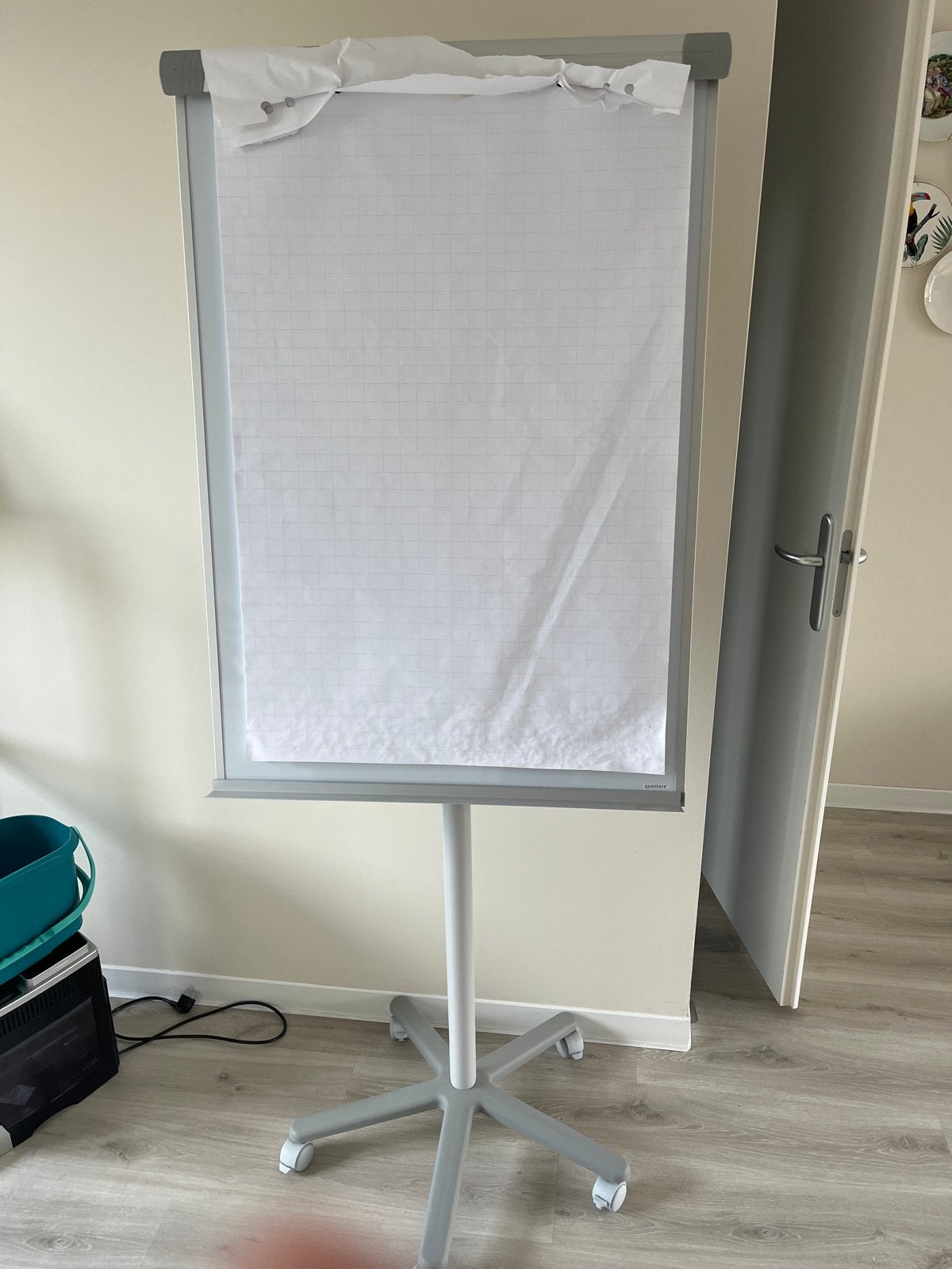 Nieuwe Quantore Flipover op wielen, Ophalen