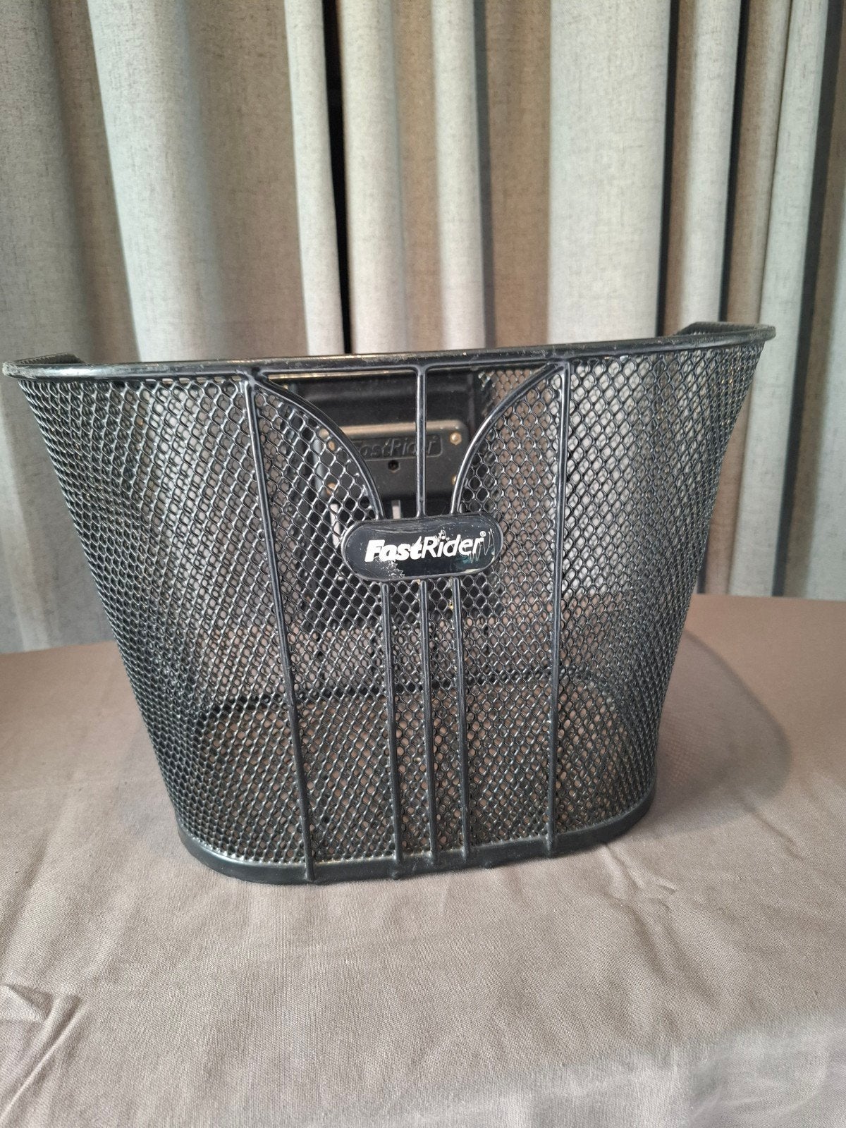 zwarte fietsmand fastrider, Fietsen en Brommers, Ophalen, Gebruikt, Stuurbevestiging, FastRider Originals