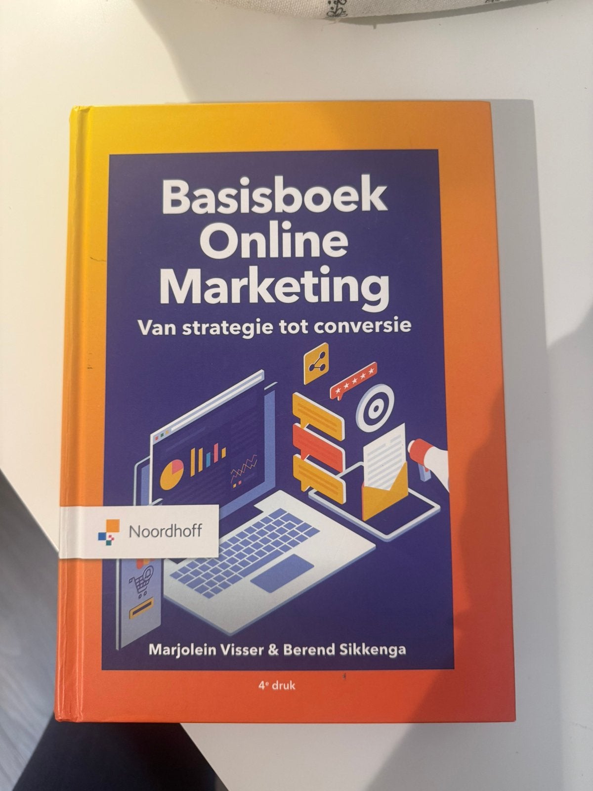 Basis boek online marketing, Ophalen of Verzenden, Zo goed als nieuw, Economie en Marketing