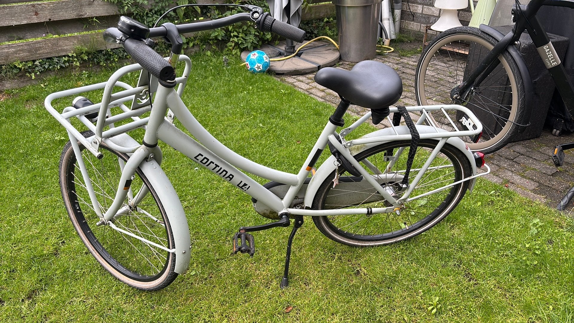 Cortina U4 Mini R3 24 inch Solid Grijs Mat 3 versnellingen, Fietsen en Brommers, Ophalen, Terugtraprem, Versnellingen, Gebruikt