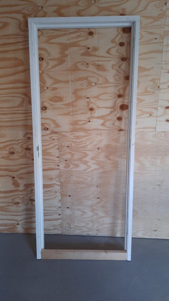 Kozijn Binnendeur, Doe-het-zelf en Verbouw, Kozijnen en Schuifpuien, Deurkozijn, Zo goed als nieuw, 150 tot 225 cm, Hout