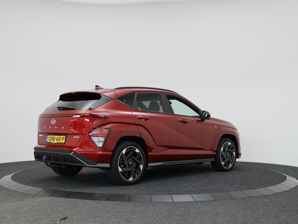 Hyundai KONA Electric N Line Edition 65.4 kWh | Afn. Trekhaa, Auto's, Hyundai, 12 maanden, Gebruikt, Kona, 300 kg