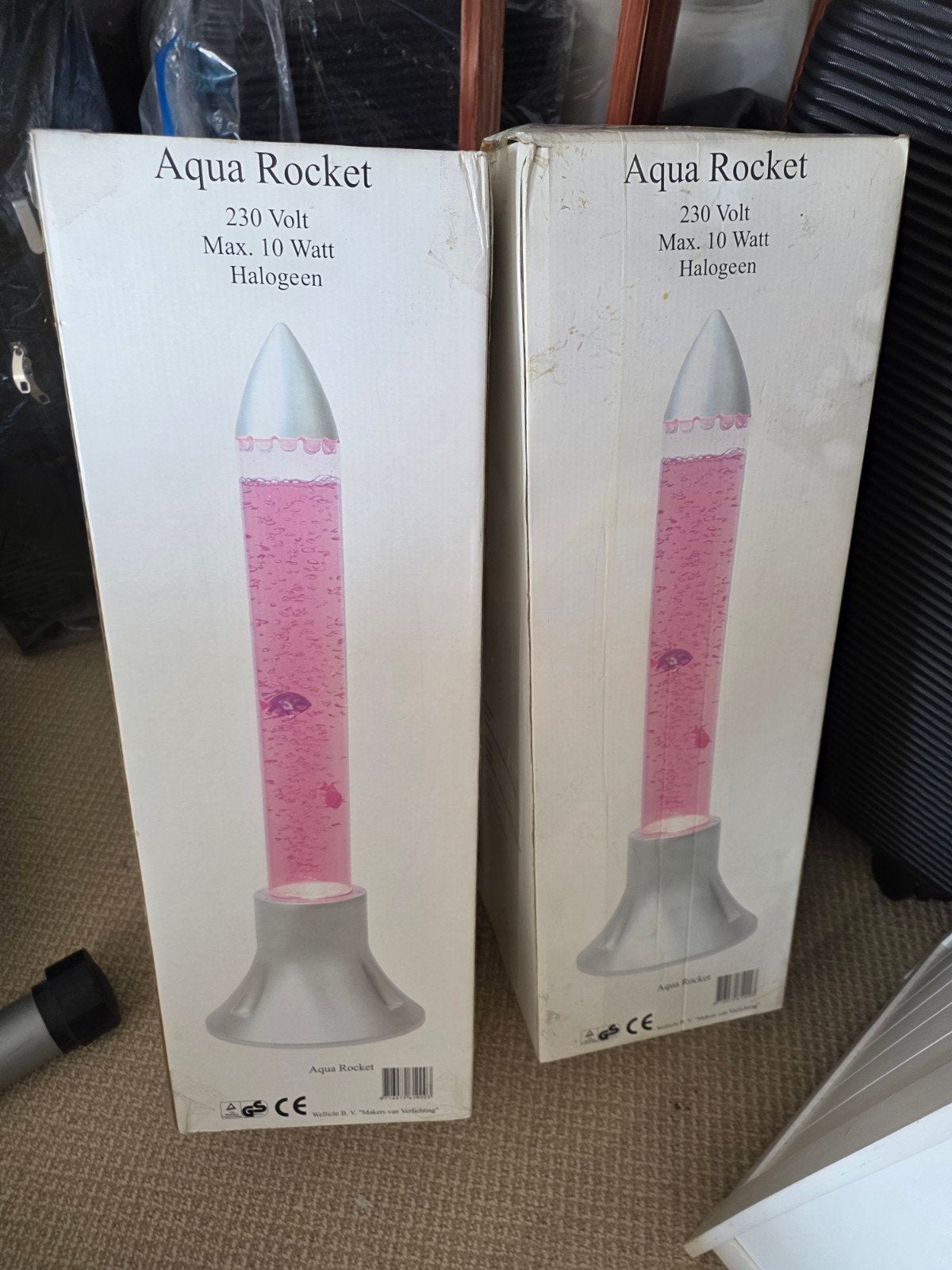 Aqua Rocket Lavalamplamp - 2 stuks, Ophalen