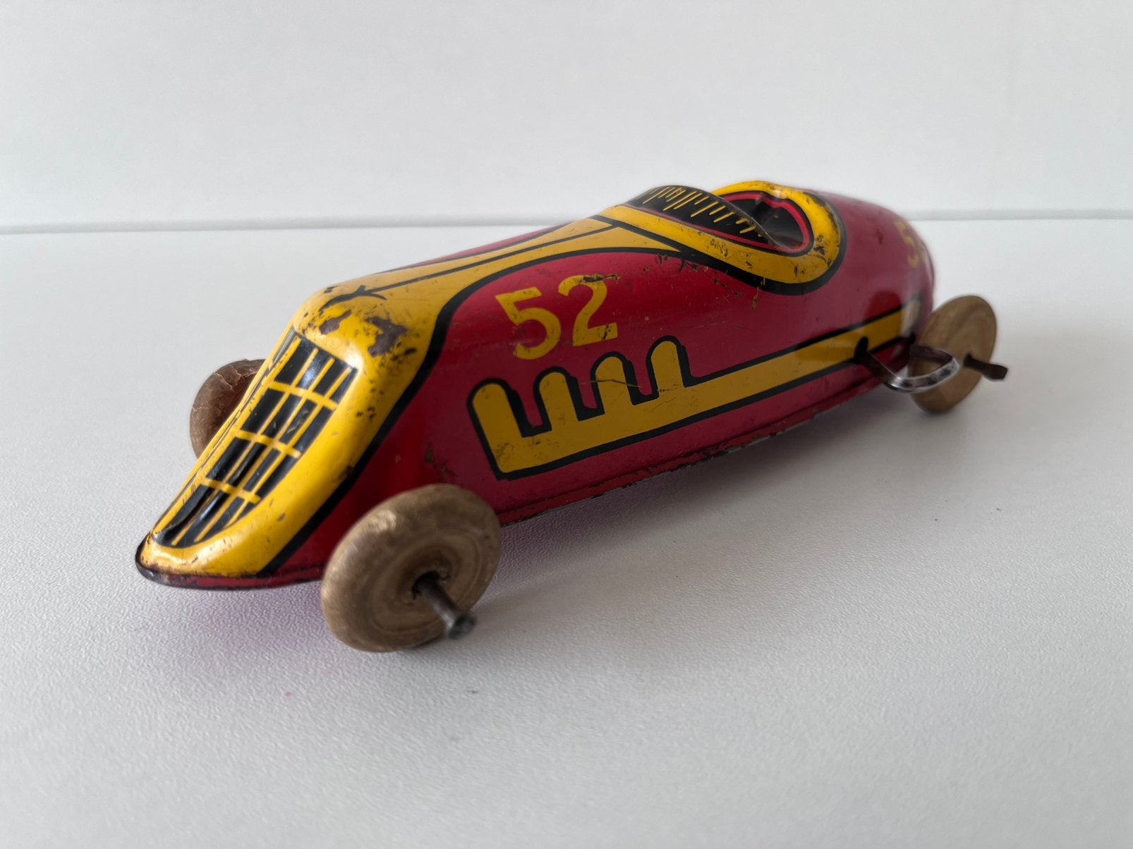 Blikken speelgoed race auto, Ophalen of Verzenden