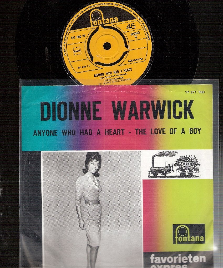 Dionne Warwick - Anyone Who Had a Heart -Favorieten Expres, Ophalen, Gebruikt, R&B en Soul