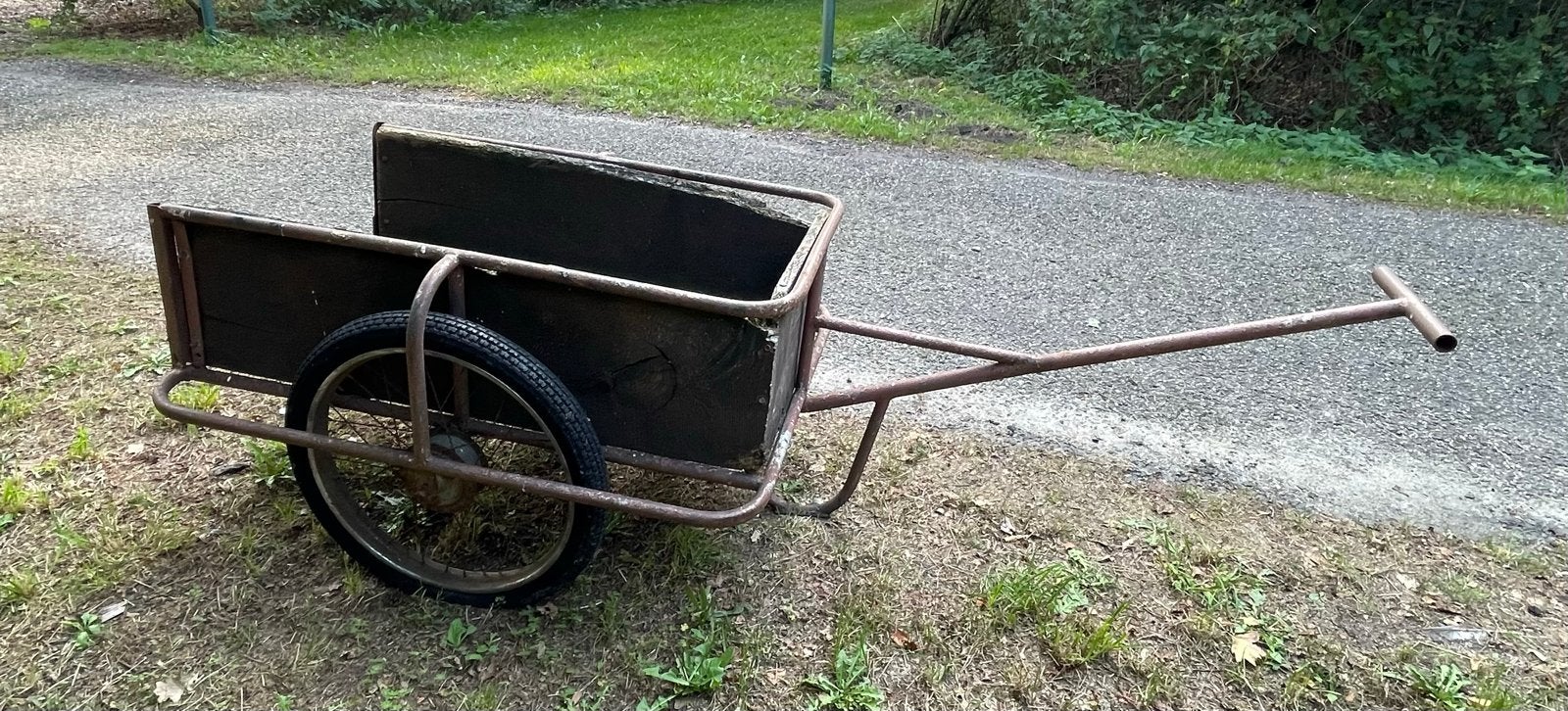 Ouderwetse Melkkar - Vintage Transportkar, Ophalen of Verzenden