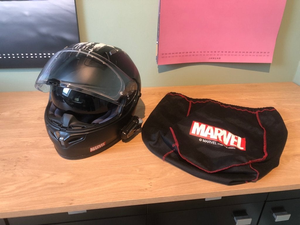Z.G.A.N HJC Marvel Punisher Motorhelm M (zonder Packtalk), Motoren, M, Dames, HJC, Ophalen of Verzenden