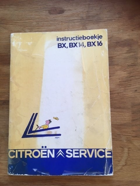 Citroën BX Instructieboekje 1983 NL, Ophalen of Verzenden