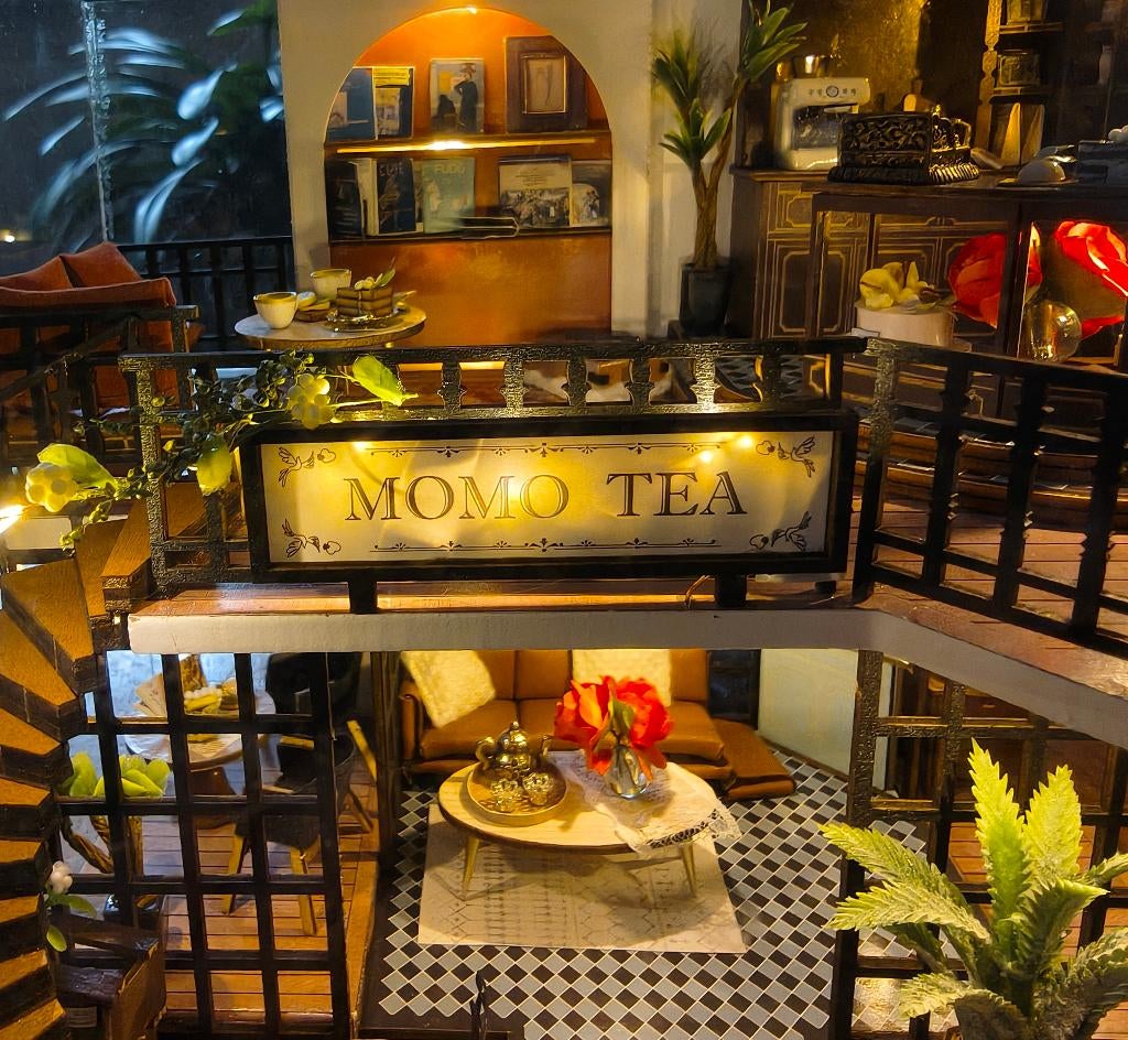 Miniatuur huisjes Momo Tea house, Hobby en Vrije tijd, Modelbouw | Overige, Ophalen, 1:50 tot 1:144