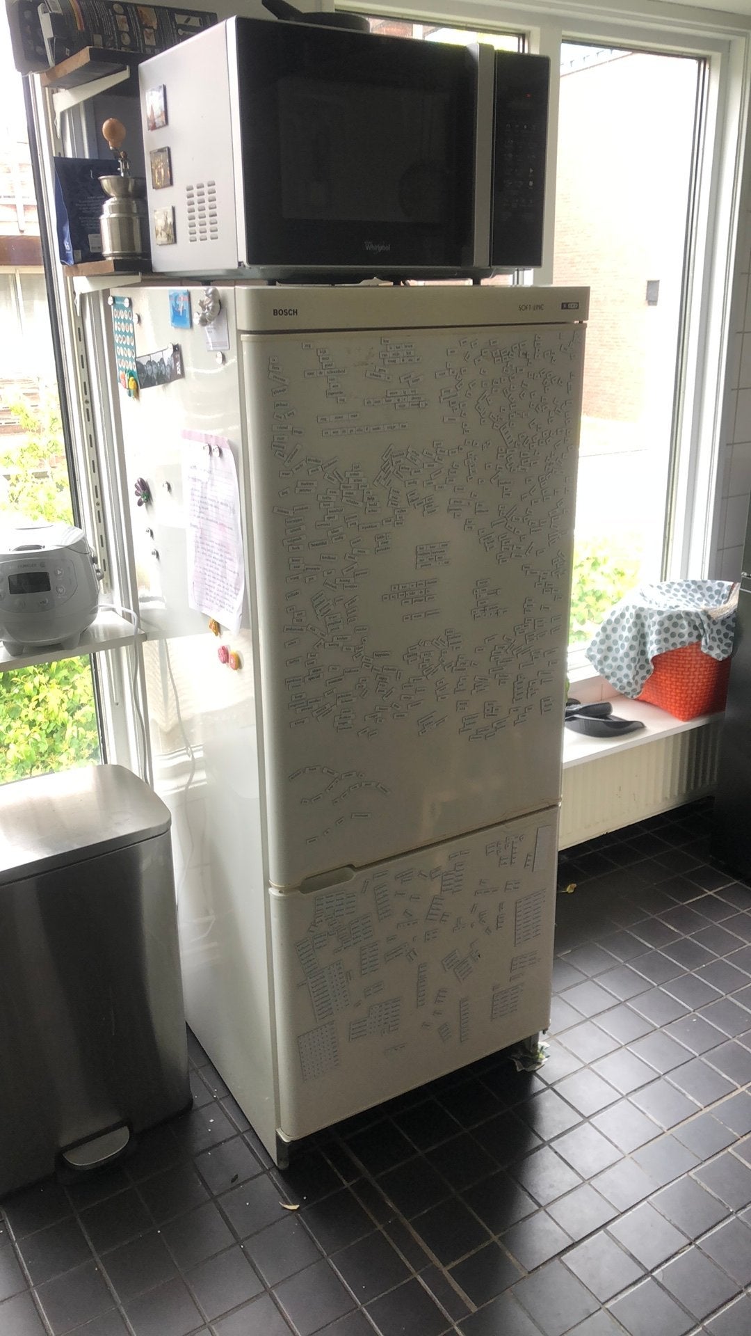 Koelkast Bosch soft-line, 200 liter of meer, Ophalen, Zo goed als nieuw