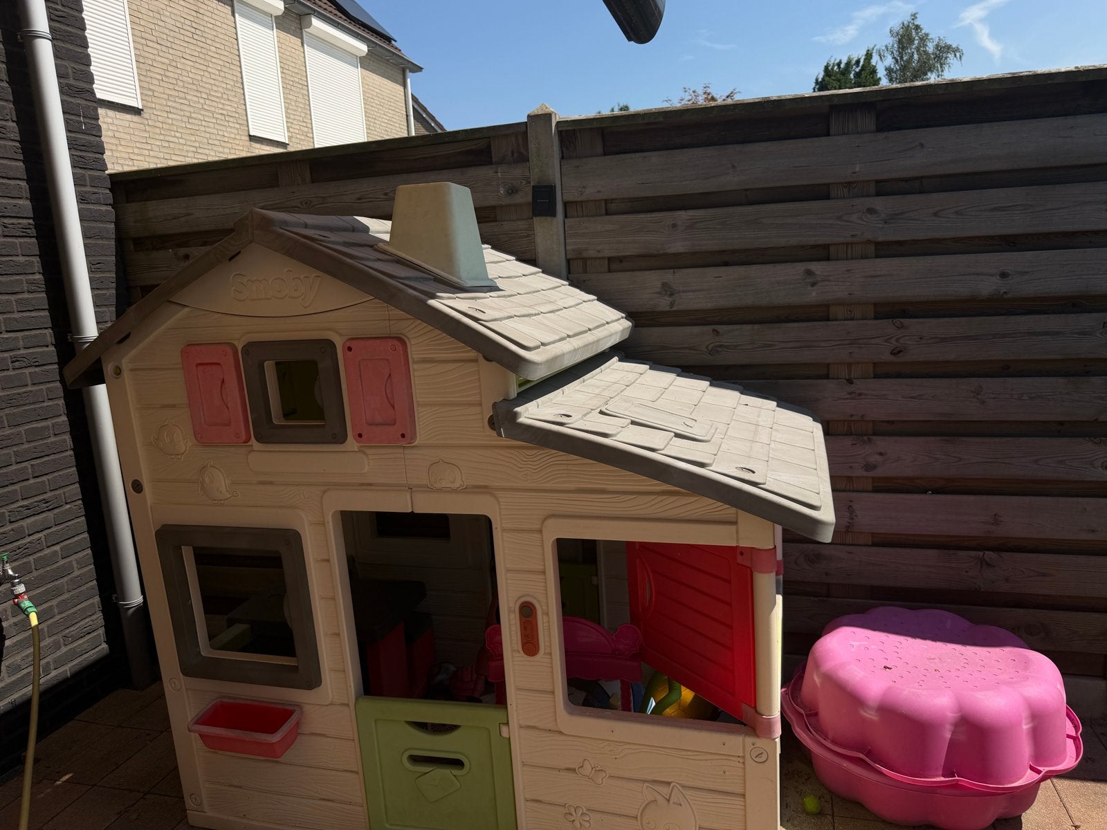 Smoby Speelhuisje voor binnen en buiten, Ophalen, Gebruikt, Kunststof