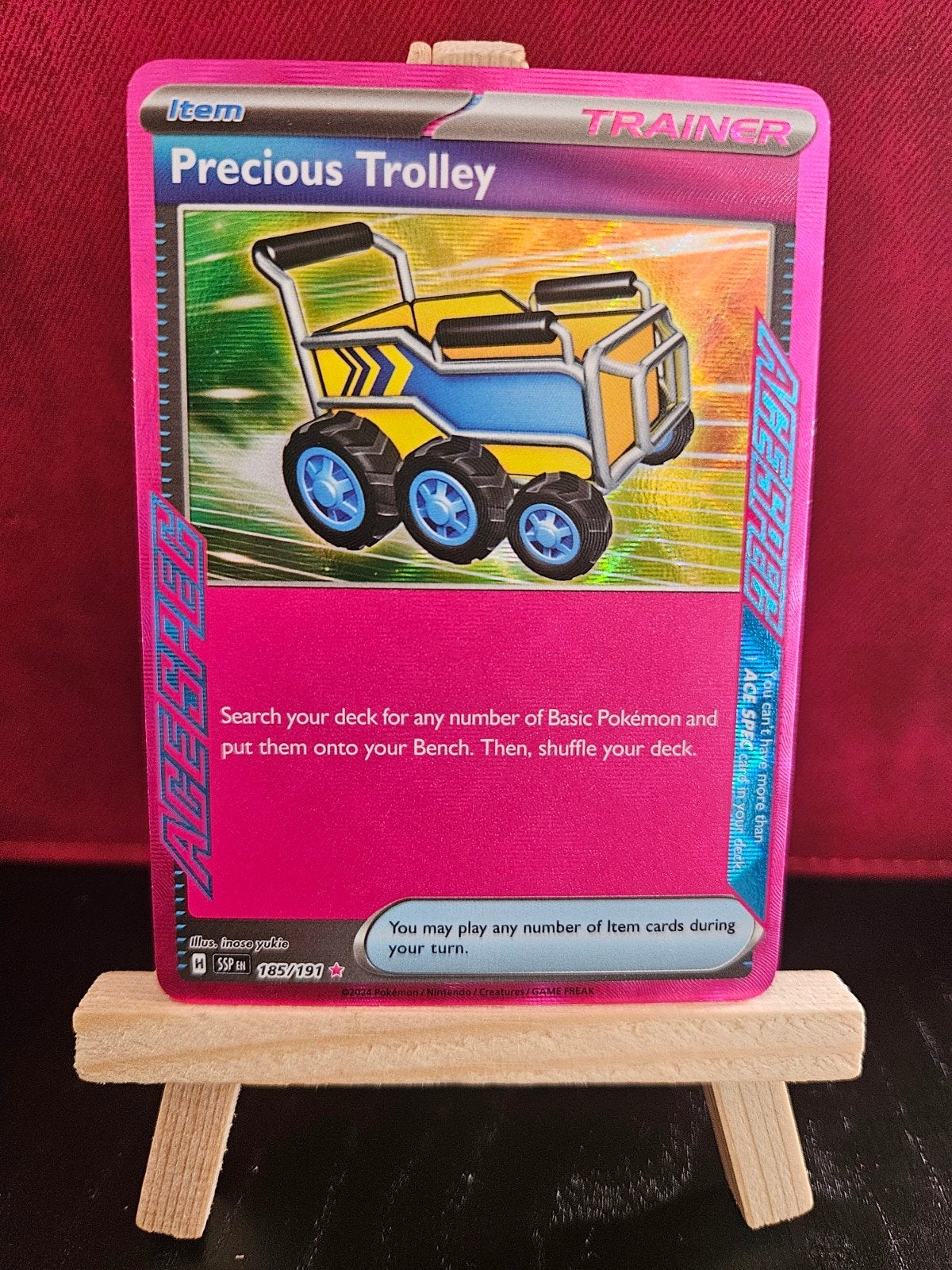 Precious Trolley #185, Ophalen of Verzenden, Zo goed als nieuw, Losse kaart