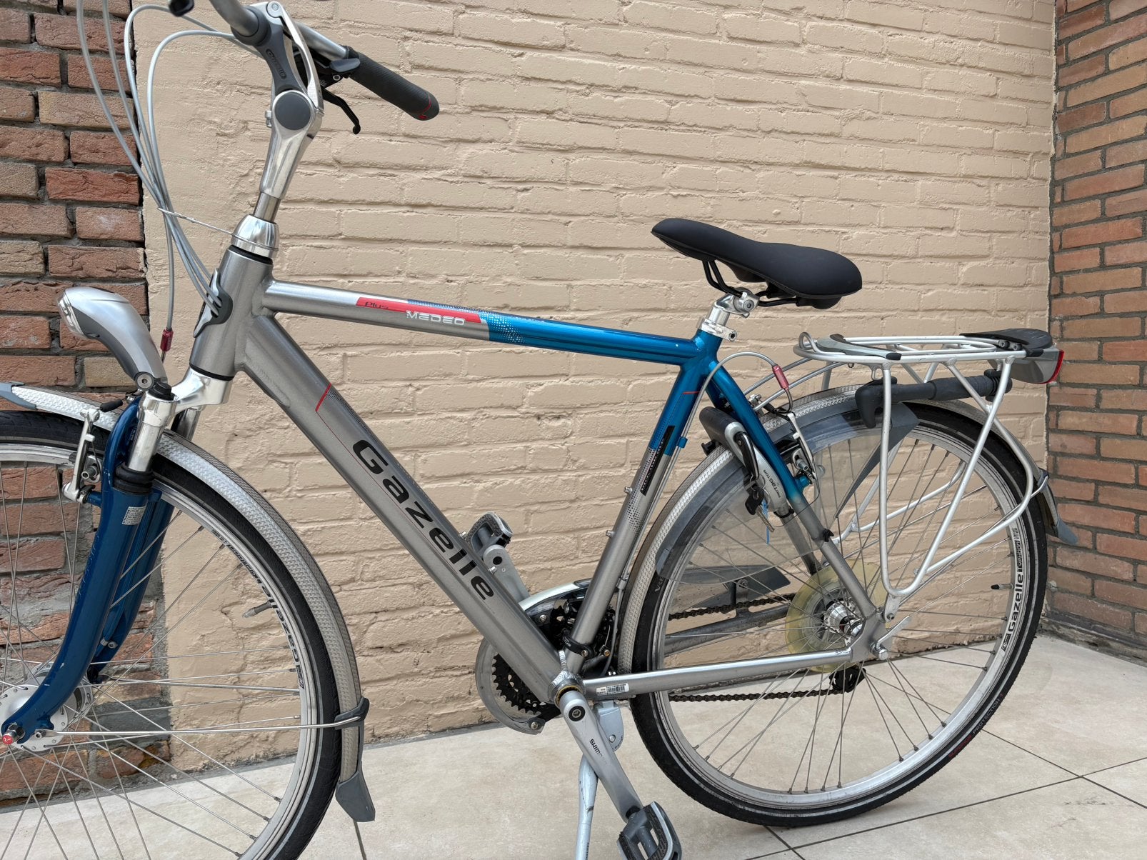 Gazelle medeo, Fietsen en Brommers, Fietsen | Heren | Herenfietsen, Ophalen, Versnellingen, Zo goed als nieuw, Gazelle