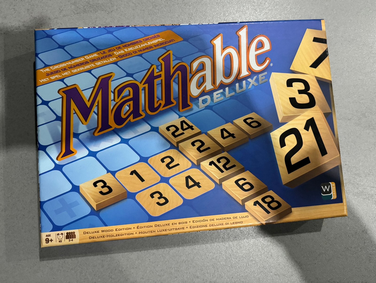 Mathable Deluxe - Het Cijfer Kruiswoordspel, Ophalen of Verzenden, Zo goed als nieuw