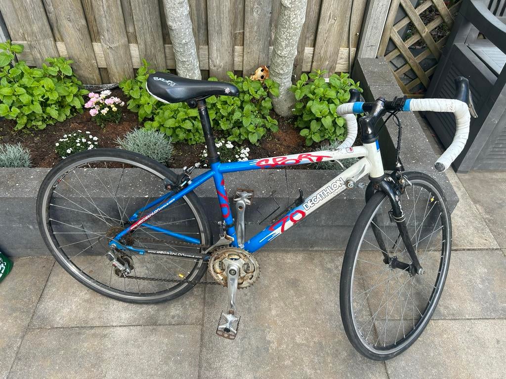 Decathlon Kinder Racefiets 28 inch - 3x7 speed, Fietsen en Brommers, Fietsen | Racefietsen, Gebruikt, Aluminium, Minder dan 49 cm