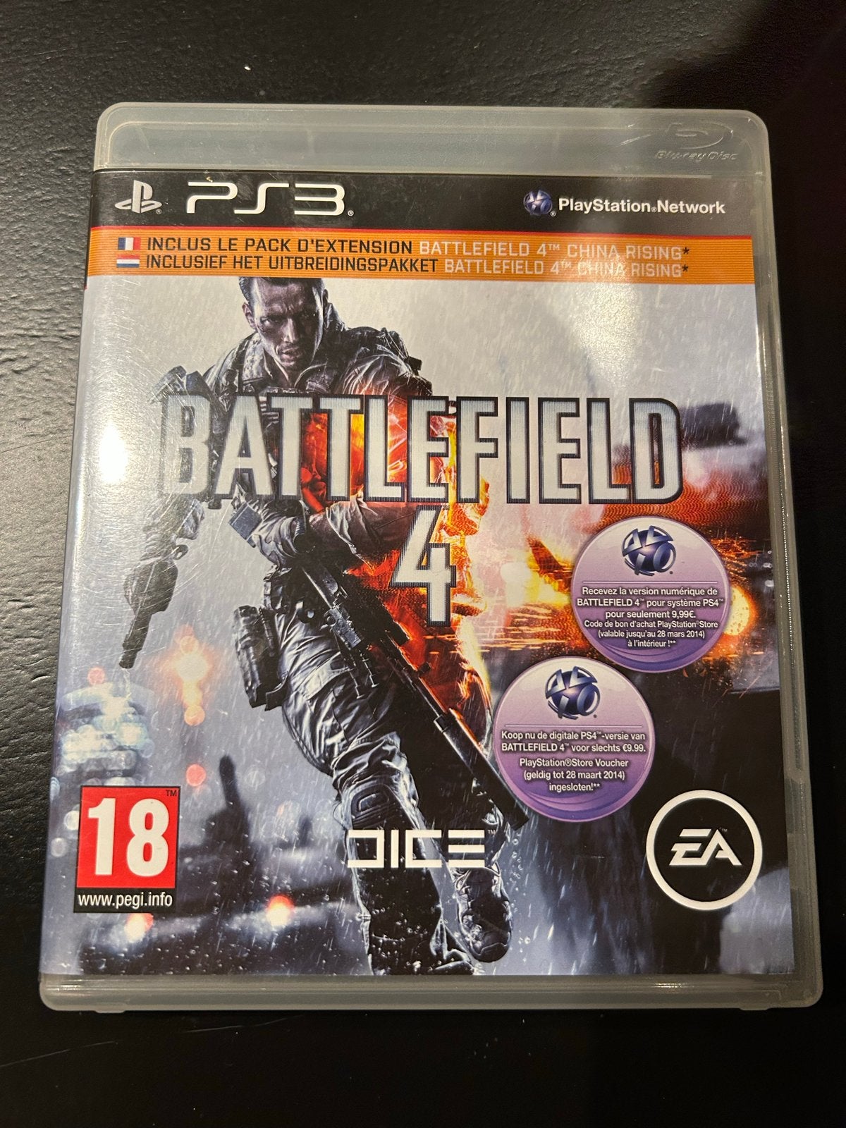 Battlefield 4 PS3 - Inclusief China Rising uitbreiding, Online, Vanaf 18 jaar, Shooter, Ophalen of Verzenden