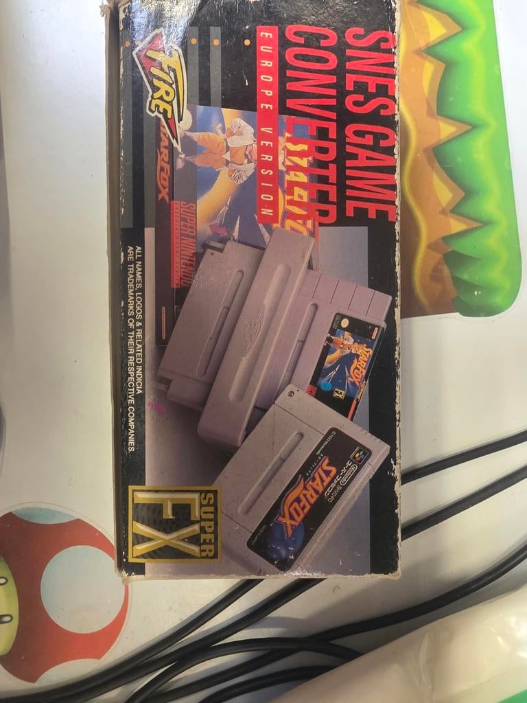 SNES Game Converter Europe Version - FireFox Super FX, Spelcomputers en Games, Games | Nintendo Super NES, Gebruikt, Overige genres