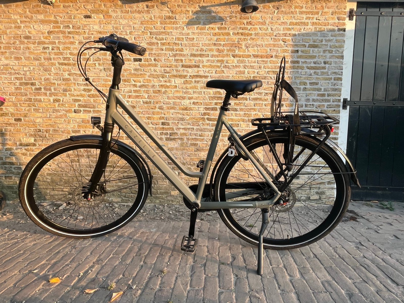 Gazelle Chamonix C8 Damesfiets - Zo goed als nieuw, Fietsen en Brommers, Fietsen | Dames | Damesfietsen, Ophalen, 53 tot 56 cm