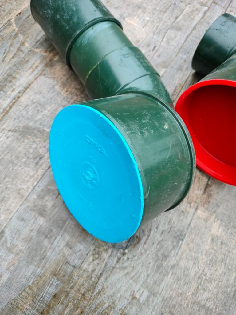 DYKA PVC-U Afvoerbocht 125-80-90, Doe-het-zelf en Verbouw, Ophalen
