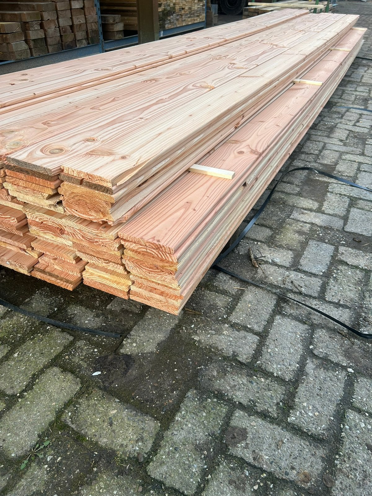 Douglas planken en palen, Ophalen, Zo goed als nieuw, 250 cm of meer, Balken